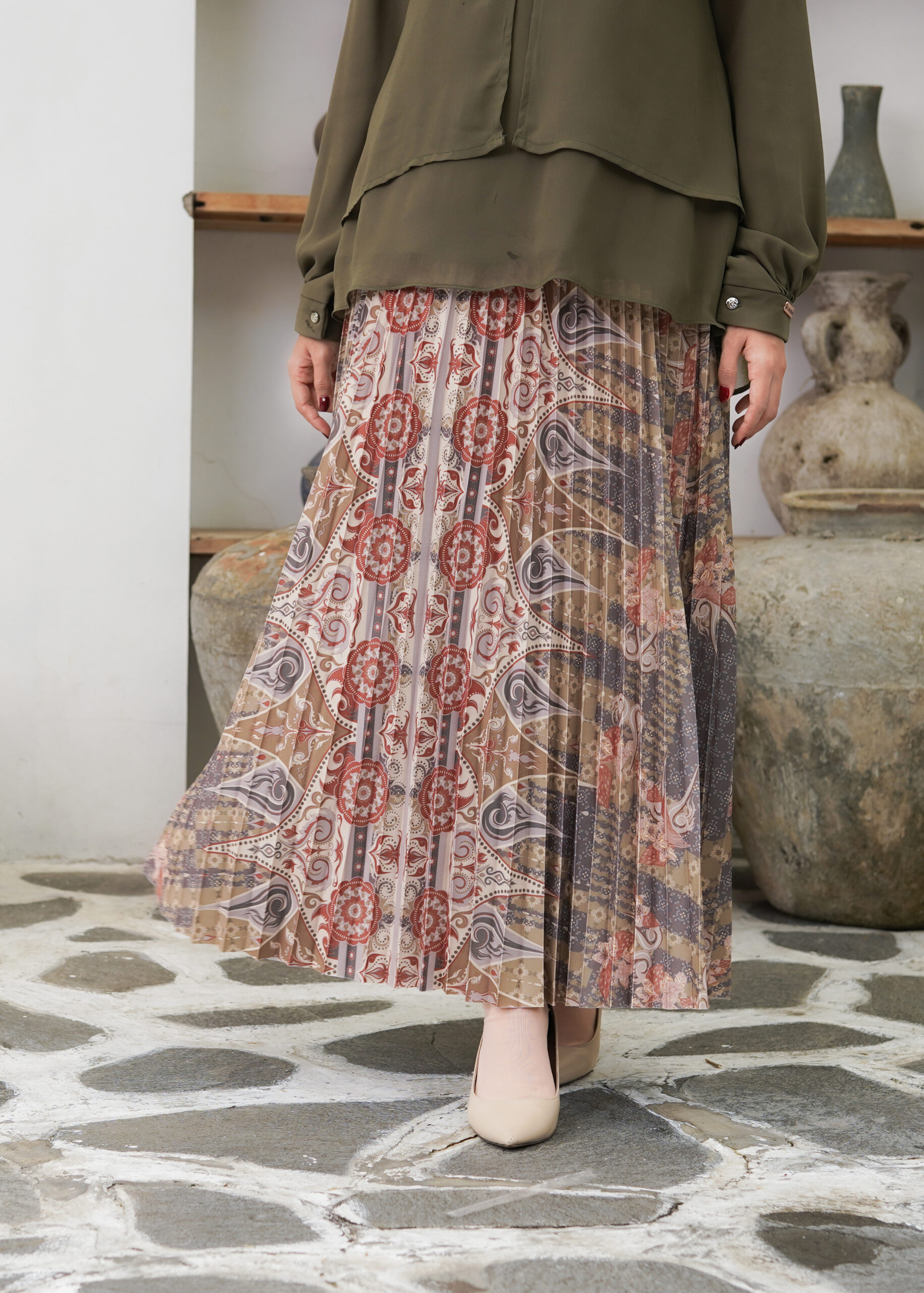 Jagad Series - Pleated Skirt - Image 5
